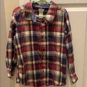 Carters boys button up